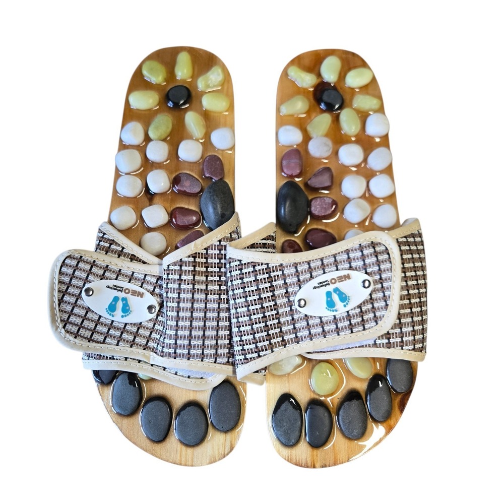 Neo Reflexology Massage Sandals-Women's No Size listed  11" Foot‎ to Heal